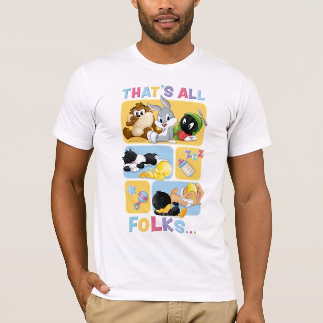 T-shirt Caractères Bébé LOONEY TUNES™ | C'est tous les gen (Devant)