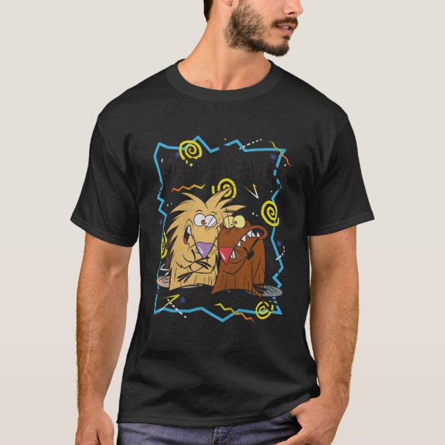 T-shirt Caractères Castors En Colère 90'S (Devant)