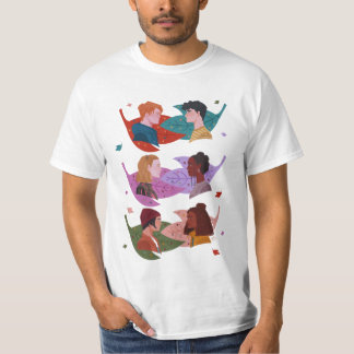 T-shirt caractères d'arrêt du coeur