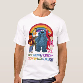 T-shirt Caractères de rue Sésame | Citation d'amis