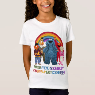 T-Shirt Caractères de rue Sésame | Citation d'amis