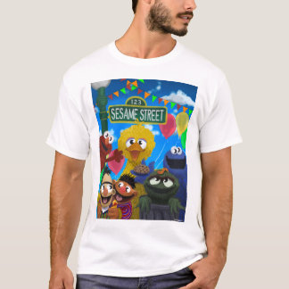 T-shirt Caractères de rue Sésame | Scène de parti