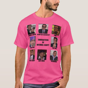 T-shirt Caractères de Scott