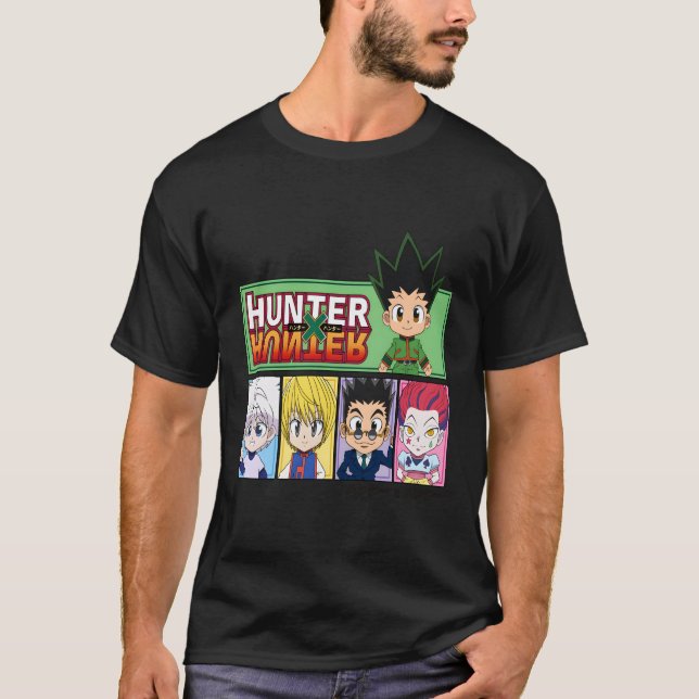 T-shirt Caractères Hunter X Hunter Chibi (Devant)