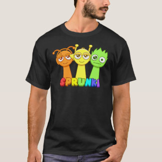 T-shirt Caractères Sprunki Kids
