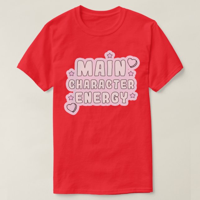 T-shirt Caractéristique principale énergie (Design devant)