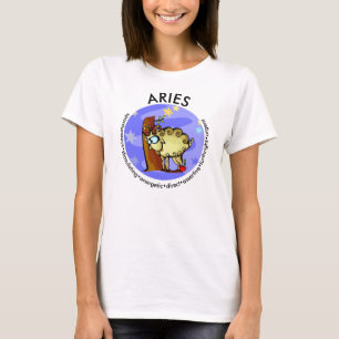 T-shirt Caractéristiques personnalisables Aries Carton mig