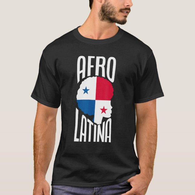 T-shirt Caraïbe afro latin panaméen (Devant)