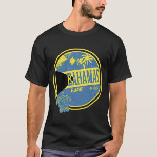 T-shirt Caraïbes Bahamas Bimini Vacances Vintage Tropical