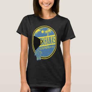 T-shirt Caraïbes Bahamas Eleuthera Vintage Vacances Tropi