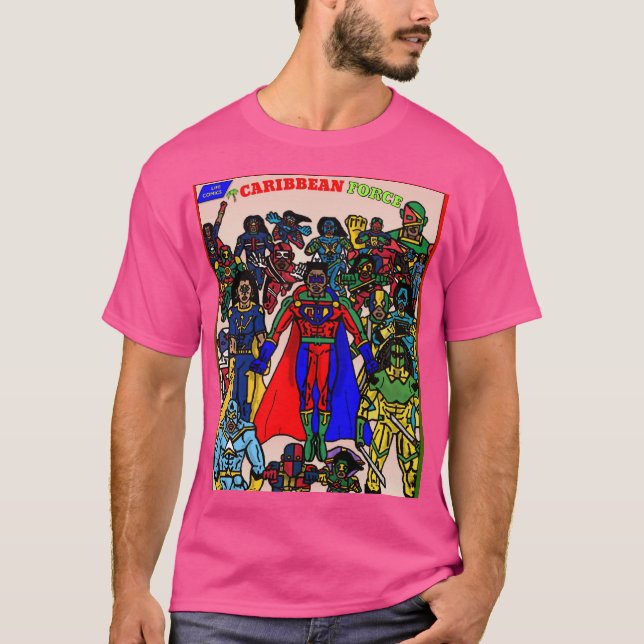 T-shirt Caraïbes Forcw (Devant)