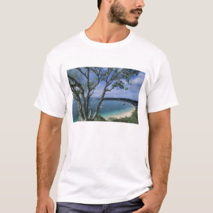 T-shirt Caraïbes, île d'Anguilla, port de Road Bay.