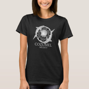 T-shirt Caraibes requins récifs Cozumel Mexique Plongée