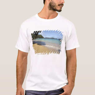 T-shirt Caraïbes - Tobago - Plage le long de l'Atlantique