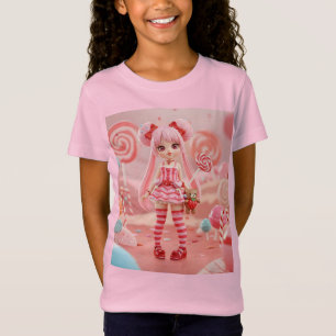 T-Shirt Caramel aux fraises