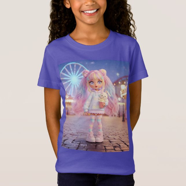 T-Shirt Caramel Popcorn (Devant)