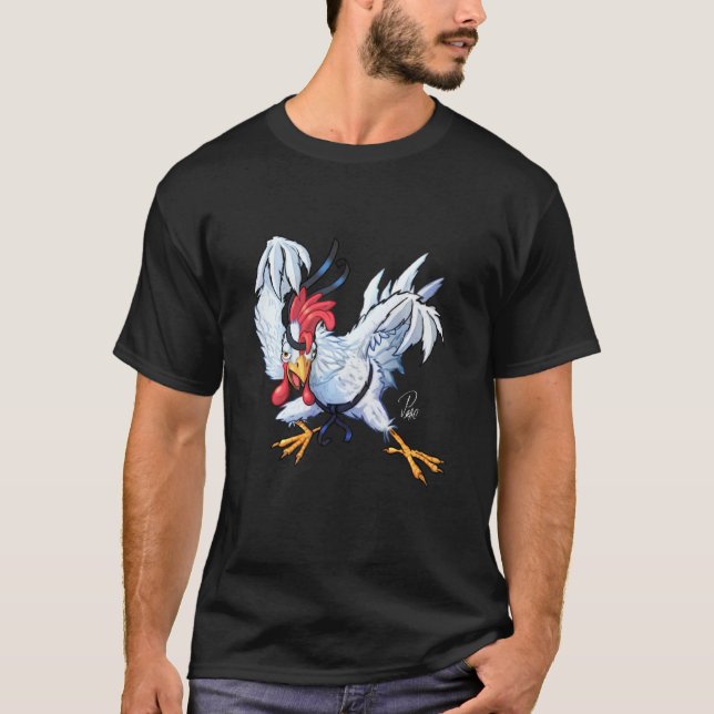 T-shirt Carate De Poulet Chick T Shir (Devant)