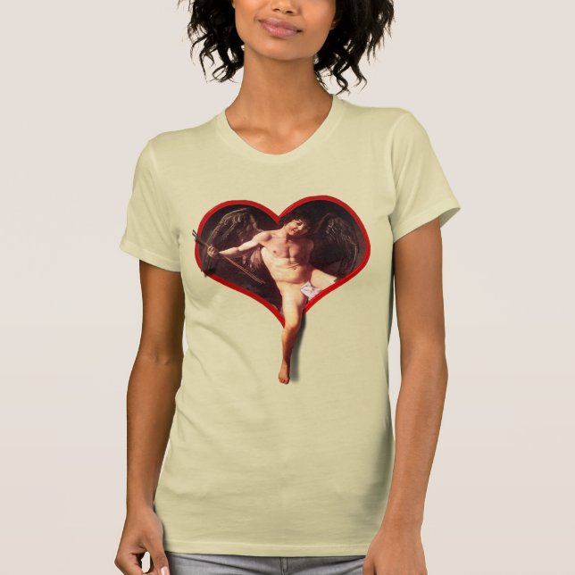 T-shirt Caravaggio Cupidon Saint-Valentin (Devant)