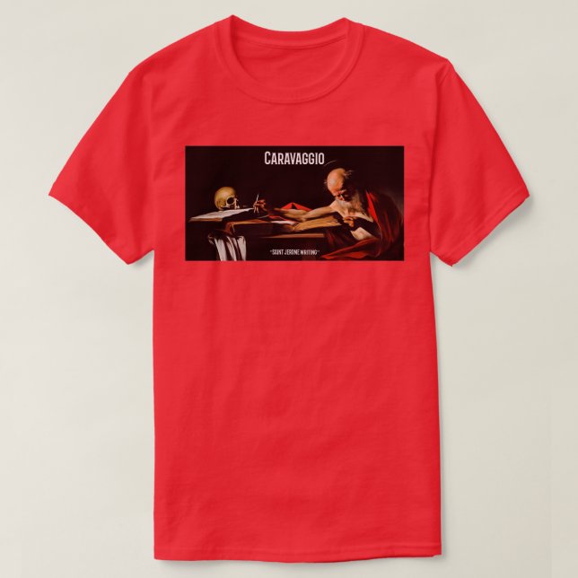T-shirt Caravaggio d'Art Renaissance 3 (Design devant)
