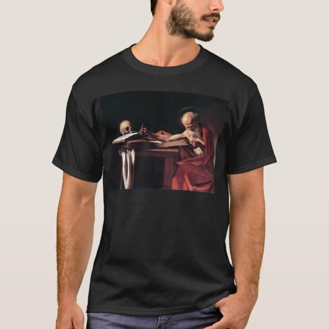 T-shirt Caravaggio St Jerome (Devant)