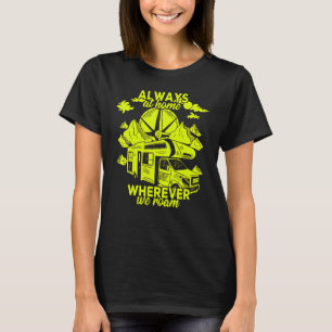 T-shirt Caravan camping caravane mobil-home mobil-home RV