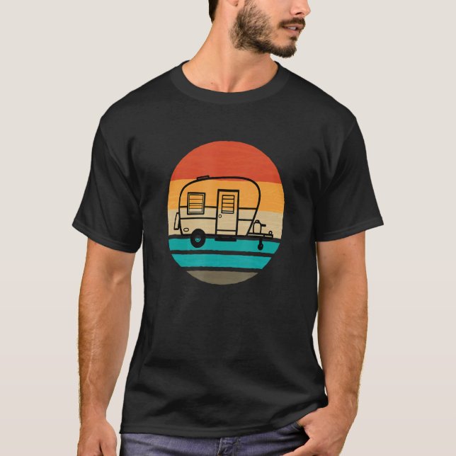 T-shirt Caravan Camping Funny Camping 1 (Devant)