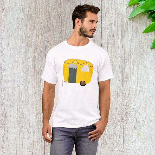 T-shirt Caravane jaune mignonne (Créateur téléchargé)