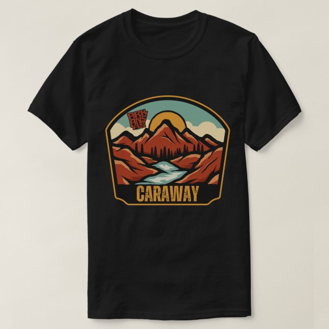 T-Shirt Caraway, Arkansas (Design devant)