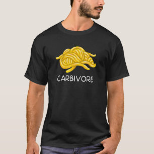 T-shirt Carbivore Carbe Manger Carbes Pasta Spaghetti Pain