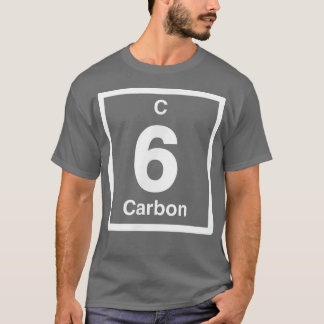 T-shirt Carbone C, Éléments de tableau périodiques, 6e Ann