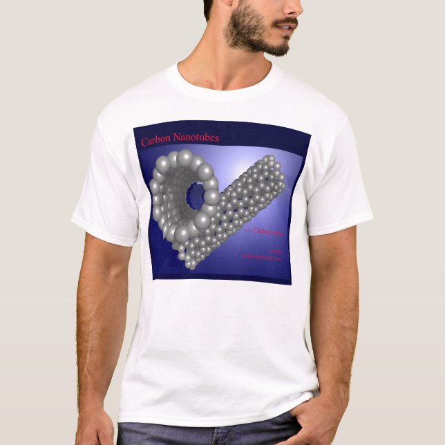 T-shirt Carbone Nanotubes (avant) (Devant)