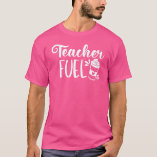 T-shirt Carburant d'enseignant Enseignant aimant le café