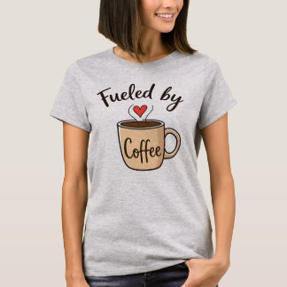 T-shirt Carbure au café