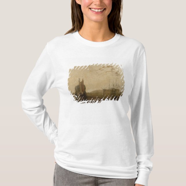 T-shirt Carcasses de Joseph Mallord William Turner | sur (Devant)