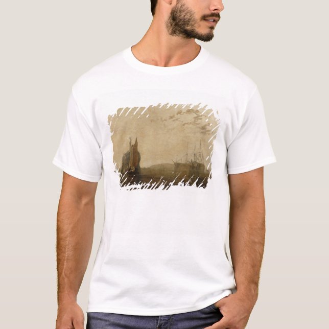 T-shirt Carcasses de Joseph Mallord William Turner | sur (Devant)