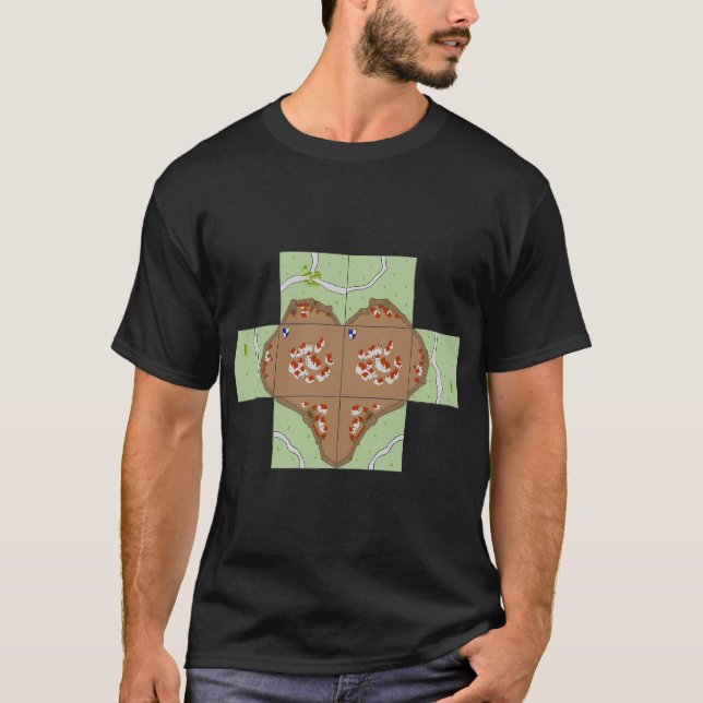 T-shirt Carcassonne (Devant)