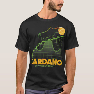 T-shirt Cardano Cryptocurrency Bull Trader Digital Money W