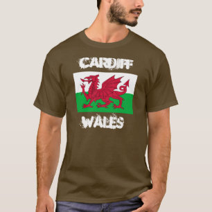 T-shirt Cardiff, capitale du Pays de Galles (Caerdydd)