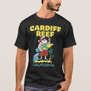 T-shirt CARDIFF REEF CALIFORNIA Père Noël Christmas Surfin