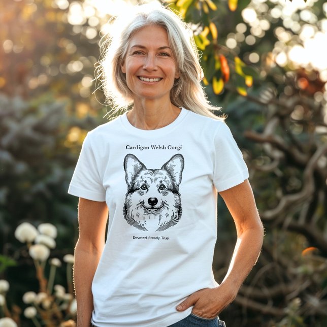 T-shirt Cardigan Welsh Corgi (Créateur téléchargé)