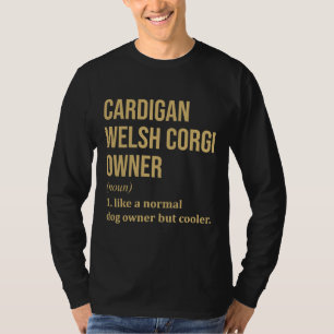 T-shirt Cardigan Welsh Corgi Chien Funny