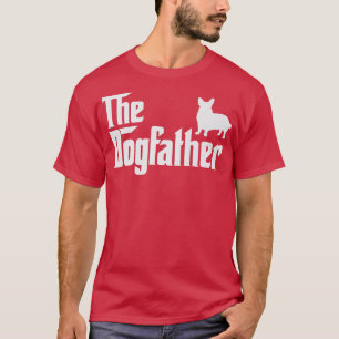 T-shirt Cardigan Welsh Corgi Dogfather Drôle de papa de ch