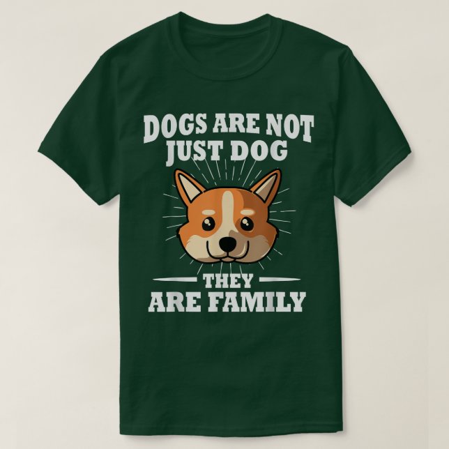 T-shirt Cardigan Welsh Corgi Ne Sont Pas Seulement Des Chi (Design devant)