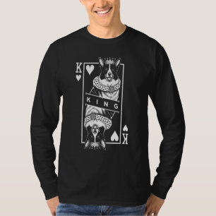 T-shirt Cardigan Welsh Corgi Roi des Cœurs Amour de Chien