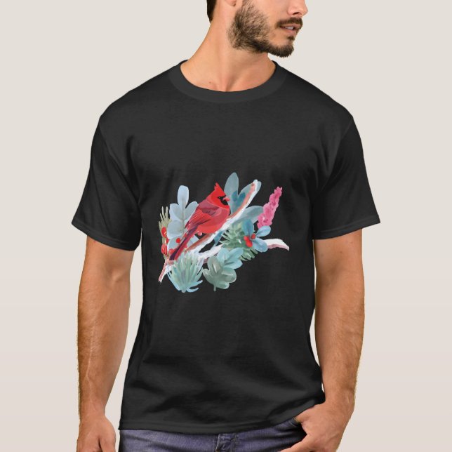 T-shirt Cardinal Bird (Devant)