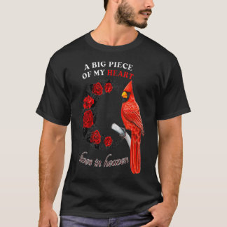 T-shirt Cardinal Bird Mon Coeur Vit Dans Le Ciel Native 