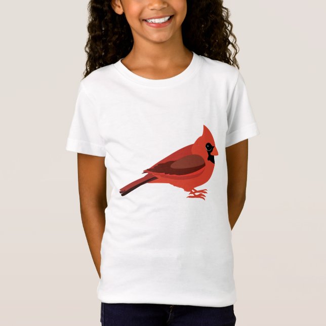 T-Shirt cardinal mignon (Devant)