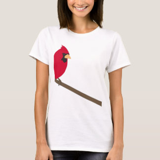 T-shirt Cardinal rouge