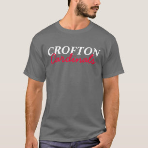 T-shirt Cardinaux de Crofton gris-foncé
