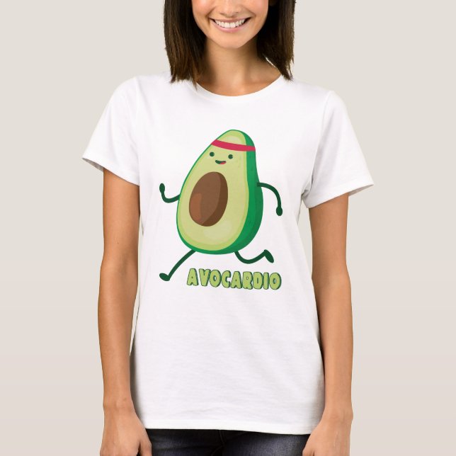 T-shirt cardio Cute Avocardio (Devant)